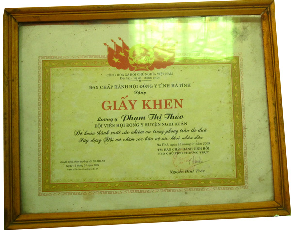 Giấy khen