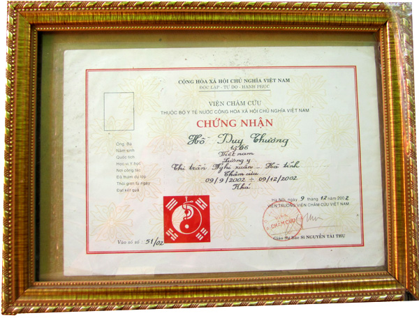 Chứng nhận